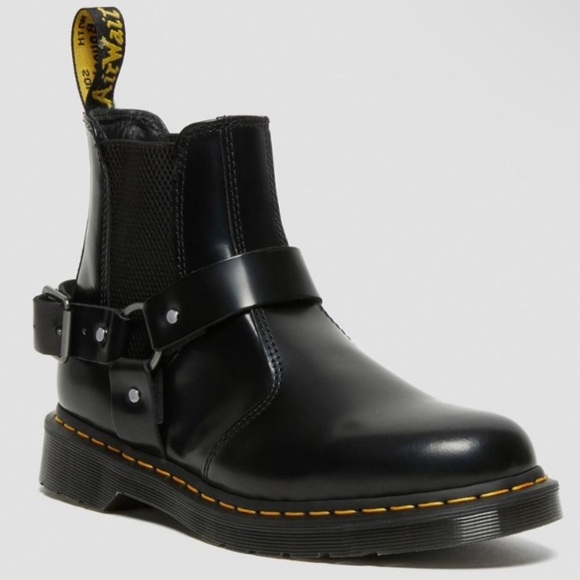 wincox smooth leather buckle boots